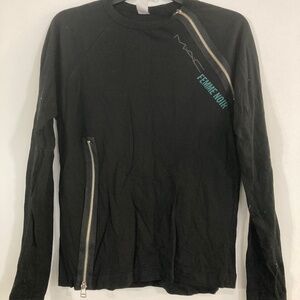 Vintage MAC femme noir shirt